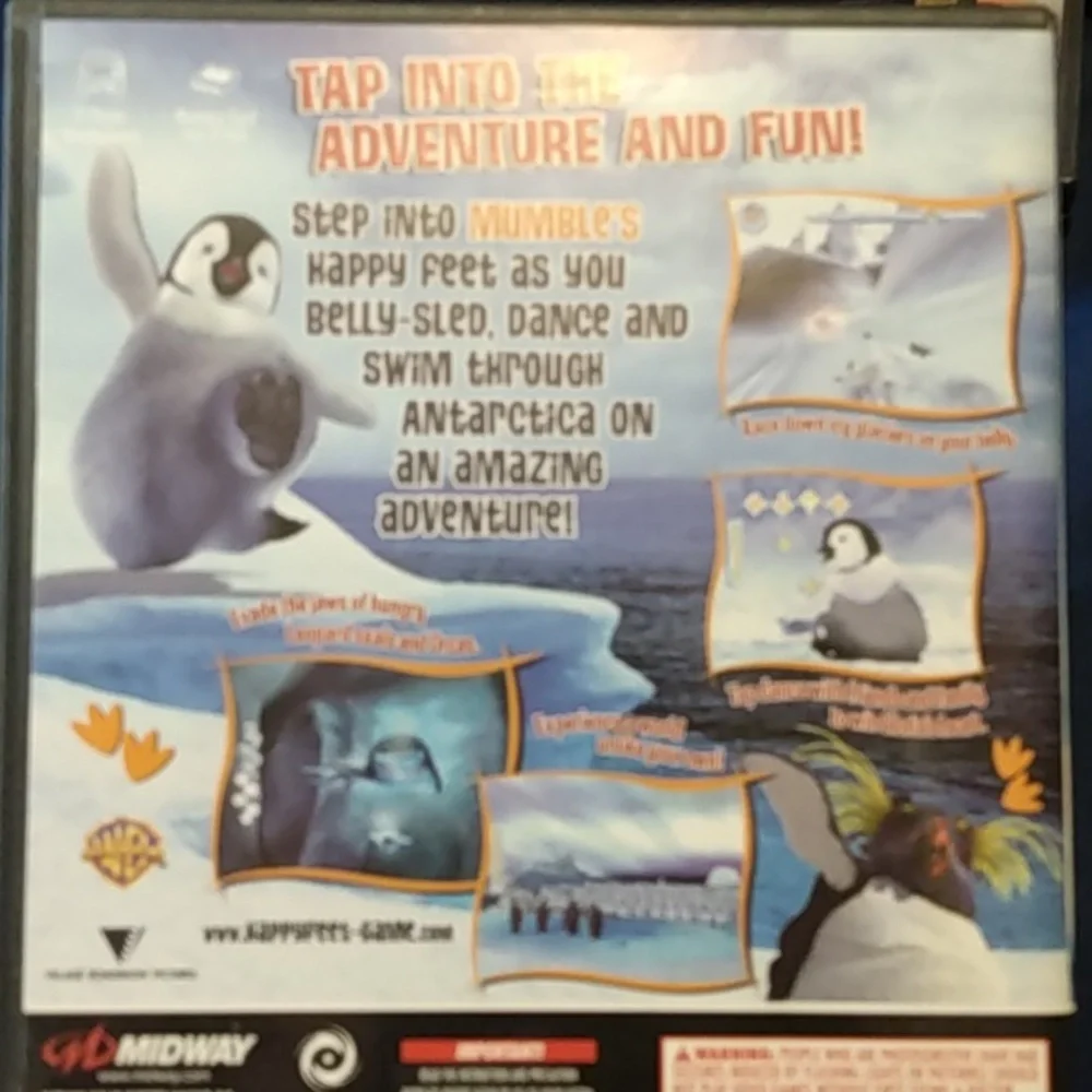 Nintendo‎ GameCube Happy Feet Game/ Tested